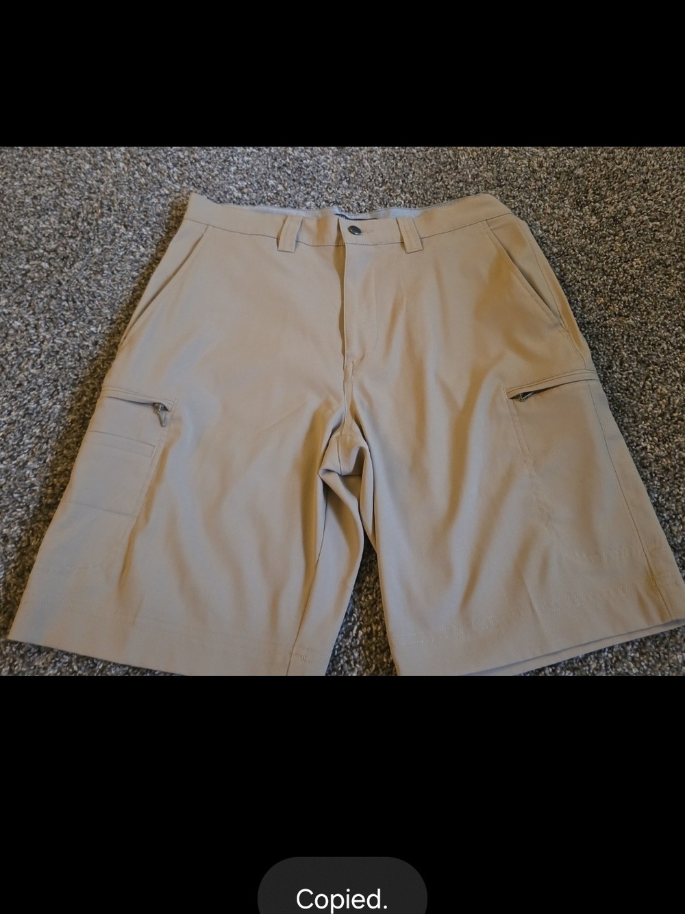 Callaway Men's Beige Golf Short 30